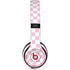 Pink and White Checkerboard Beats Solo 3 Wireless Skin